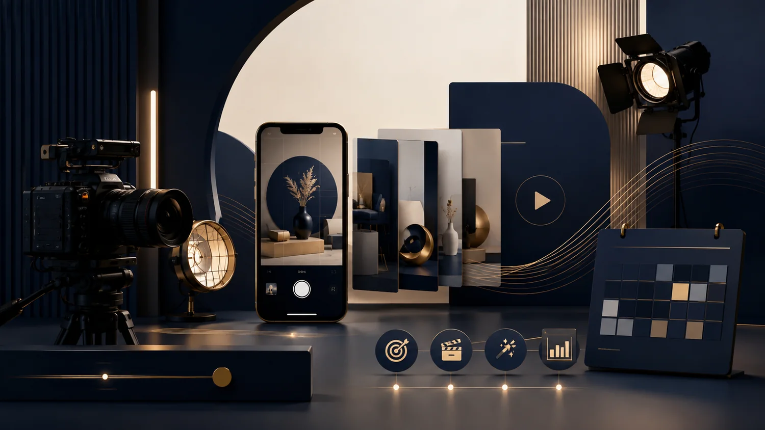 Visuelle Darstellung für Content-Produktion und Content-Systeme